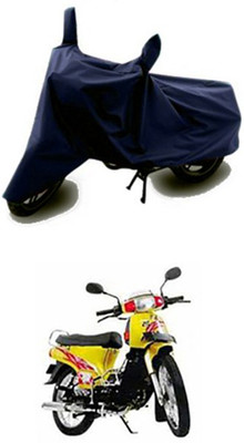Vedika Collection Two Wheeler Cover for Kinetic(Blue)
