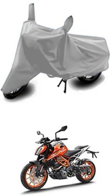 unik auto Two Wheeler Cover for KTM(Duke 390, Silver)