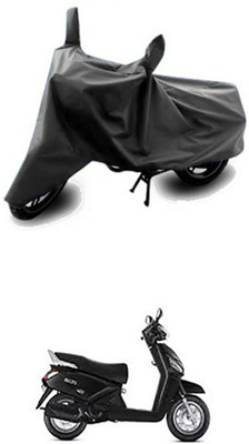 W proof Two Wheeler Cover for Mahindra(Grey)