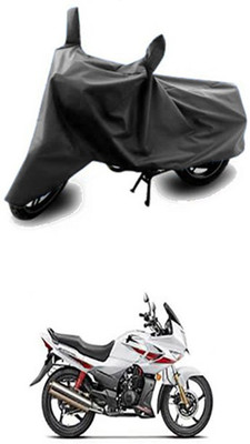 Vedika Collection Two Wheeler Cover for Hero(Grey)