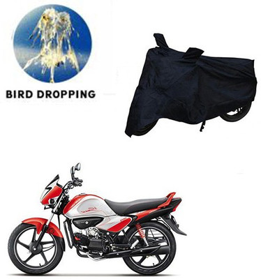 RPSENTTERPR Waterproof Two Wheeler Cover for Hero(Splendor I Smart, Black)