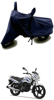 Vedika Collection Two Wheeler Cover for TVS(Sport, Blue)