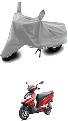 Vedika Collection Two Wheeler Cover for Hero(Silver)