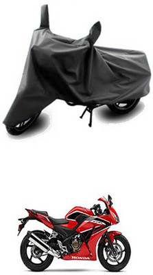 Vedika Collection Two Wheeler Cover for Honda(Grey)