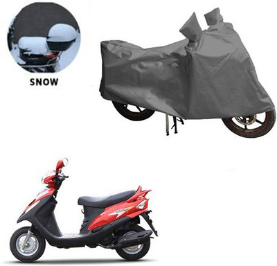 RPSENTTERPR Waterproof Two Wheeler Cover for Mahindra(Flyte, Grey)