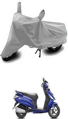 W proof Two Wheeler Cover for Hero(Maestro, Silver)