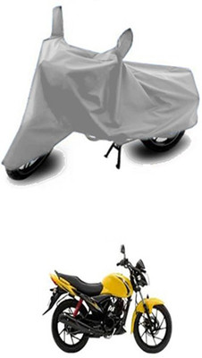 Vedika Collection Two Wheeler Cover for Suzuki(Silver)