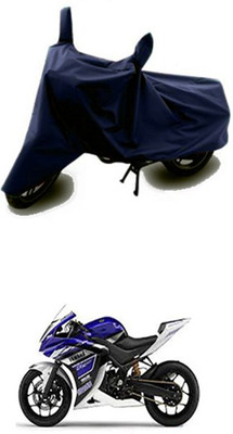 Vedika Collection Two Wheeler Cover for Yamaha(YZF R25, Blue)