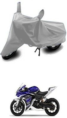 W proof Two Wheeler Cover for Yamaha(YZF R25, Silver)