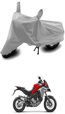 unik auto Two Wheeler Cover for Ducati(Silver)