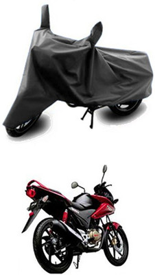 Vedika Collection Two Wheeler Cover for Honda(Grey)