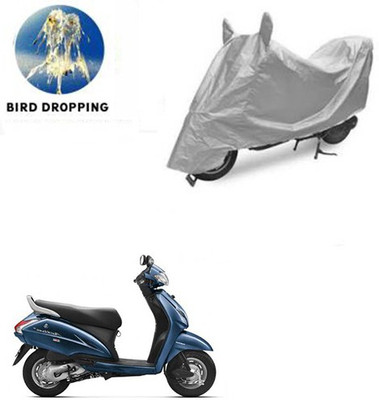 RPSENTTERPR Waterproof Two Wheeler Cover for Honda(Activa 3G, Silver)