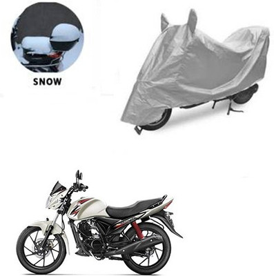 saanvi Waterproof Two Wheeler Cover for Suzuki(Sling Shot, Silver)
