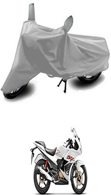 unik auto Two Wheeler Cover for Hero(Karizma ZMR, Silver)