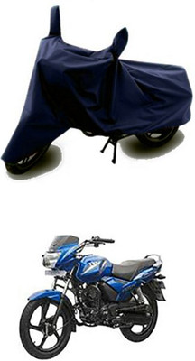Vedika Collection Two Wheeler Cover for TVS(Star, Blue)