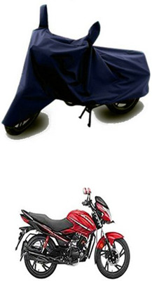 Vedika Collection Two Wheeler Cover for Hero(Blue)
