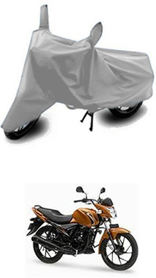 W proof Two Wheeler Cover for Suzuki(Sling, Silver)