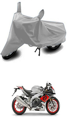 unik auto Two Wheeler Cover for Aprilia(Silver)