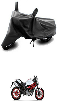 Vedika Collection Two Wheeler Cover for Ducati(Monster 796 S2R, Grey)