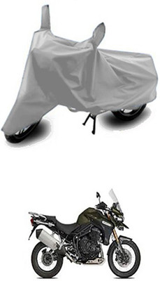 unik auto Two Wheeler Cover for Triumph(Silver)