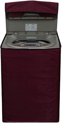 DPA Collection Top Loading Washing Machine  Cover(Width: 83 cm, Maroon)