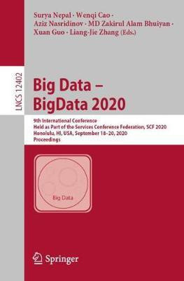 Big Data - BigData 2020(English, Paperback, unknown)