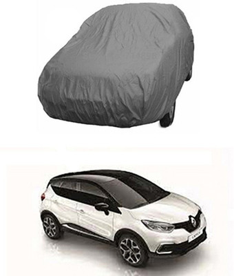 Utkarsh Car Cover For Renault Captur (Without Mirror Pockets)(Grey)