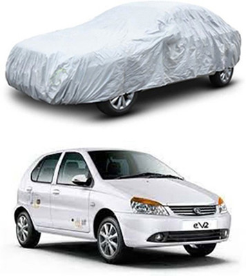 Utkarsh Car Cover For Tata Indica eV2 (Without Mirror Pockets)(Silver)
