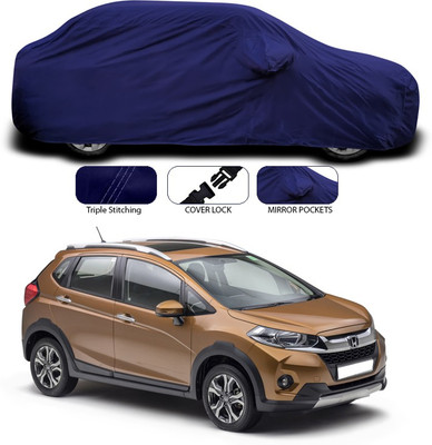 ANTHUB Car Cover For Honda WRV (With Mirror Pockets)(Blue)