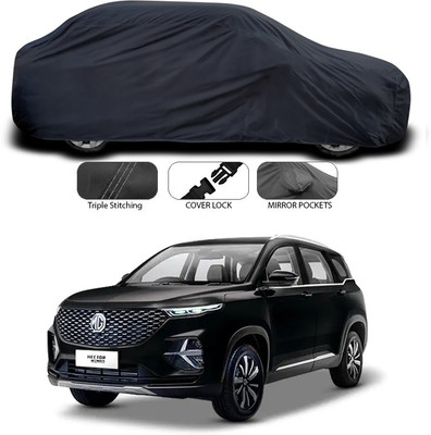 ANTHUB Car Cover For MG Hector (Without Mirror Pockets)(Grey)
