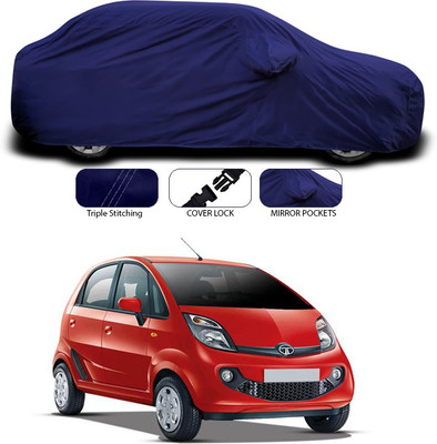 ANTHUB Car Cover For Tata Nano (With Mirror Pockets)(Blue)