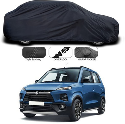 SEBONGO Car Cover For Maruti Suzuki XL5 (Without Mirror Pockets)(Grey)