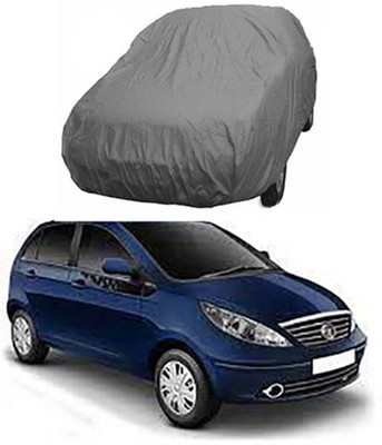 Utkarsh Car Cover For Tata Indica Vista (Without Mirror Pockets)(Grey)