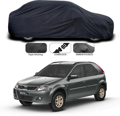 ANTHUB Car Cover For Mahindra Verito Vibe (Without Mirror Pockets)(Grey)