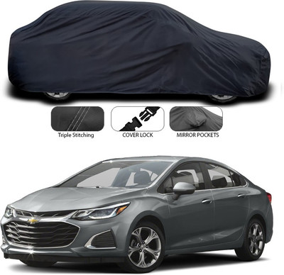 ANTHUB Car Cover For Chevrolet Cruze (Without Mirror Pockets)(Grey)