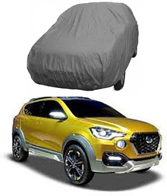 Utkarsh Car Cover For Datsun Universal For Car (Without Mirror Pockets)(Grey)