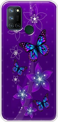 Cooldone Back Cover for Realme 7i(Blue, Purple, Dual Protection, Silicon, Pack of: 1)