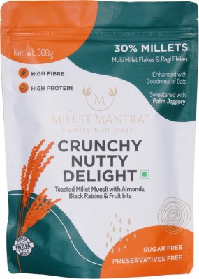 Millet Mantra Crunchy Nuty Delight Pouch(300 g)