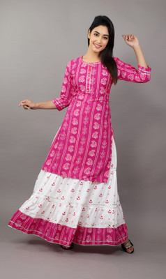 KGN Women Kurta Skirt Set