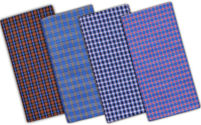 SSS NOVELTIES Checkered Multicolor Lungi