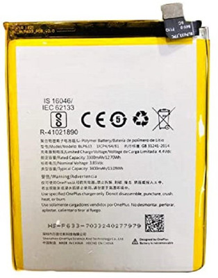 CaseTrendz Mobile Battery For  OnePlus OnePlus 3T