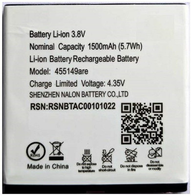 CaseTrendz Mobile Battery For  LYF Flame 2 LS-4004 (455149ARE)
