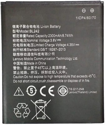 CaseTrendz Mobile Battery For  Lenovo A6000/ A6000 Plus (BL-242)