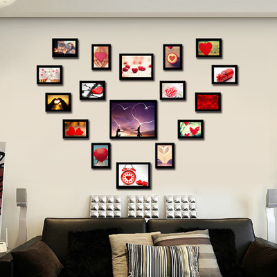 Artzfolio Polymer Wall Photo Frame(Multicolor, 17 Photo(s), 4x6-14pc;5x7-2pc;8x10-1pc;SET OF 17 PCS)