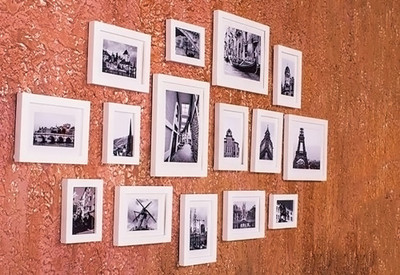 Artzfolio Polymer Wall Photo Frame(Multicolor, 15 Photo(s), 4x6-4pc;5x7-8pc;8x10-3pc;SET OF 15 PCS)
