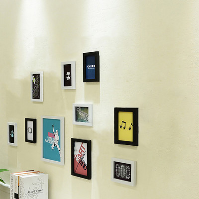 Artzfolio Polymer Wall Photo Frame(Multicolor, 10 Photo(s), 4x6-6pc;5x7-3pc;6x8-1pc;SET OF 10 PCS)