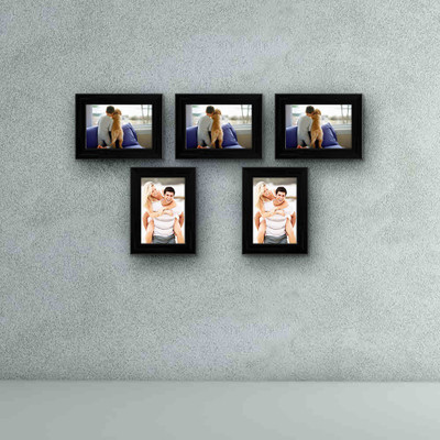 Artzfolio Polymer Wall Photo Frame(Multicolor, 5 Photo(s), 4x6inch;SET OF 5 PCS)