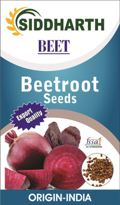 SIDDHARTH FISH FARM BEETROOT SEED FREE VERMI COMPOST 250G Seed(100 per packet)
