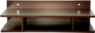 Mazing shoppee Wooden Wall Shelf(Number of Shelves - 4, Brown)