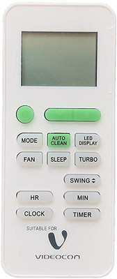 mumax VIDEOCON AC Remote (White) Videocon Remote Controller(Black)